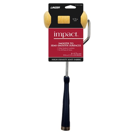 Linzer Linzer Better 4 in. W Mini Trim Roller with Frame Threaded End MT 144-11 0400